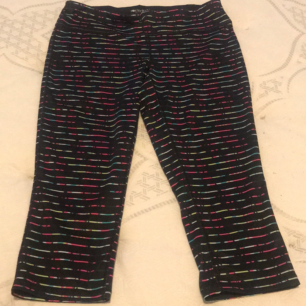 Colorful, comfy workout capris